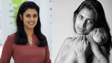 Kasthuri Goes Topless for Breastfeeding Campaign !